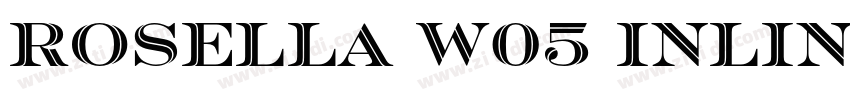 Rosella W05 Inline字体转换 Rosella W05 Inline字体转换